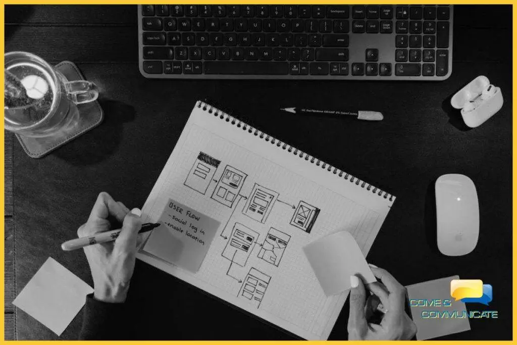 Esquemas o wireframes para ver cómo diseñar una app