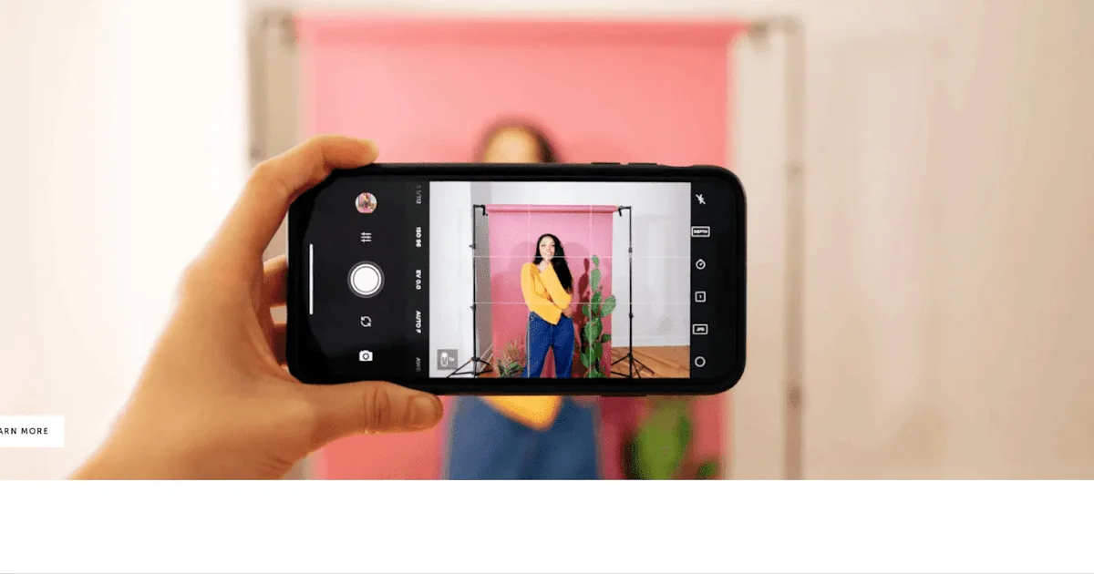 Pantallazo de la app ProCamera