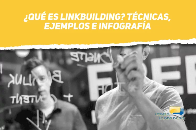 Personas escribiendo que es linkbuilding