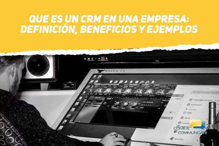 Empresario analizando que es un CRM en una empresa