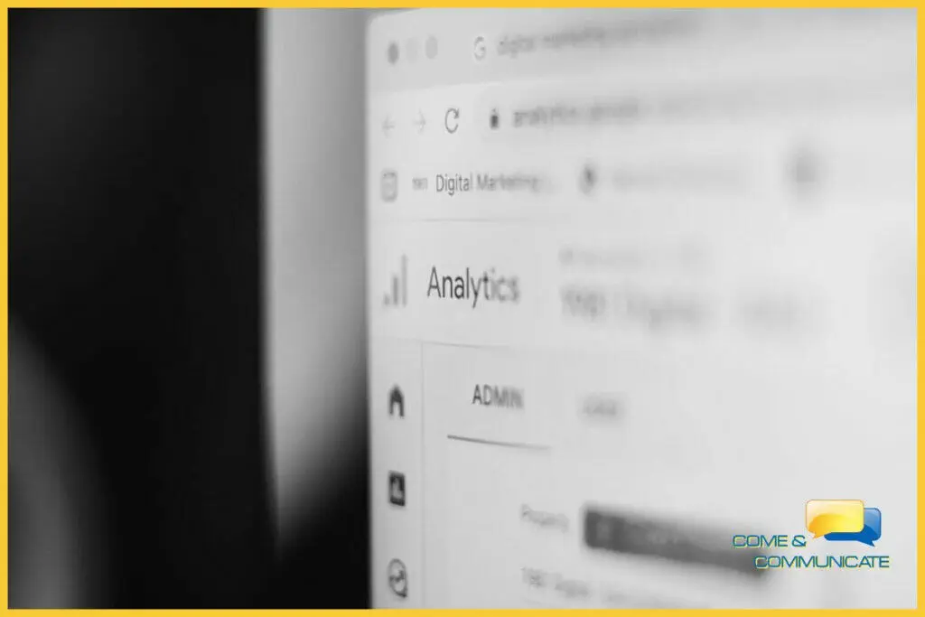 Página de Google Analytics, una herramienta que te puede enseñar a cómo proteger tu web del SEO negativo