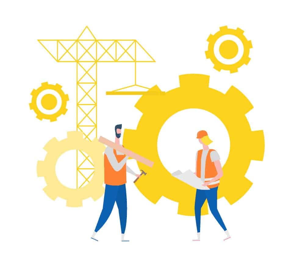 Empleados de Come Communicate trabajando