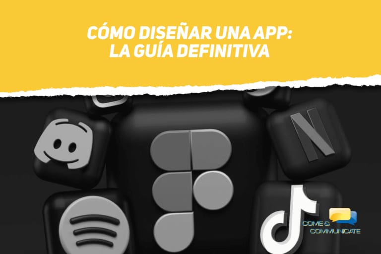 Iconos de plataformas multimedia sobre fondo negro