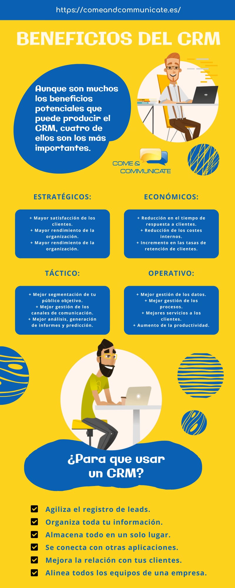 Infografía: ¿Que es un CRM en una empresa