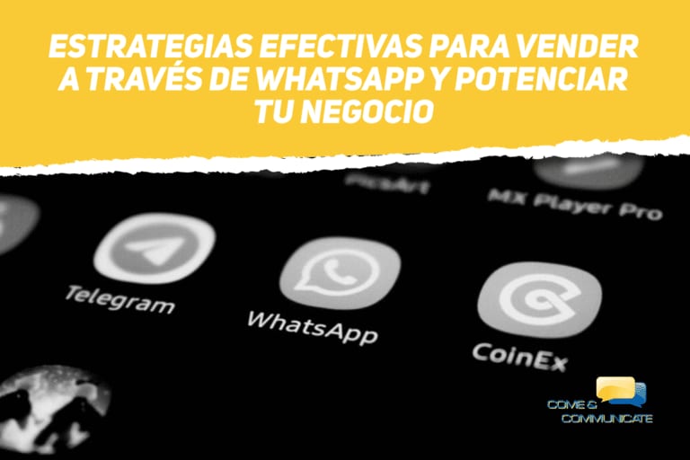 Iconos de apps para móvil, y destacada entre ellas la de la aplicación de WhatsApp